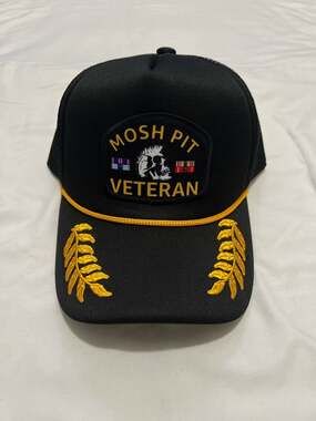 Mosh Pit Veteran - Snapback Hat – trucker hat new